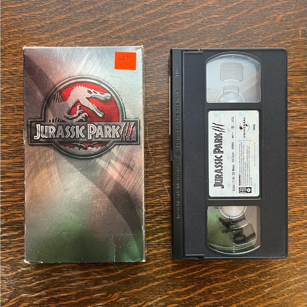Jurassic Park III VHS - Picture 3 of 5